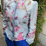Armani Collezioni Vintage Floral Blazer Size 8 Dusty Blue and Rose colored Photo 14
