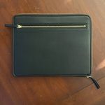 Black Zippered Laptop Sleeve Photo 1