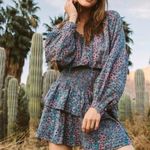 Cleobella ππ Bianca Dress ~ Rose Floral Print Medium Photo 7