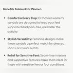 Orthofeet Sandals/Outdoor/Walking/Hiking Naples 2way Strap Close Toe Women 10D Gray Size undefined Photo 10
