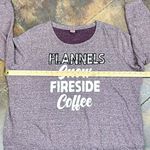 Holiday Time Flannels Snow Fireside Coffee Sweatshirt 2X (20W-22W) Photo 5