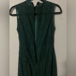 Zalalus  Green Lace Mini Dress Photo 9