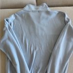 Brandy Melville Light Blue 1/4 Zip Pullover Sweatshirt Photo 1