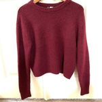 Divided H & M burgundy long sleeved sweater Photo 0