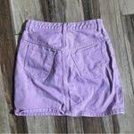 J. Galt  purple lilac denim short skirt Photo 2