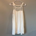 BB Dakota Cream Crochet Dress Photo 2