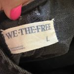 Free People We The Free High Roller Jumpsuit mineral black romper Size Large Photo 3