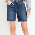 Old Navy Ski-High Denim Short Medium Wash 12 Photo 0
