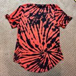 LuLaRoe Orange Black Tie Dye Halloween Tshirt  Classic Tee SZ S Short Sleeve Photo 9