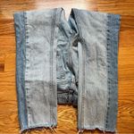 Abercrombie & Fitch high rise mom jeans two toned size 26 / 2 long Photo 5