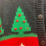 Rare vintage Lord & Taylor Festive Cardigan Photo 2