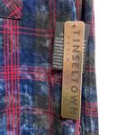 Tinseltown  Small Button Down Plaid Shirt Photo 8