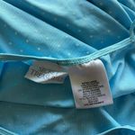 secret treasures Y2K BABY BLUE  POLKA DOT TANK‎ TOP Photo 5