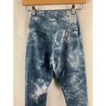 Women’s PopFlex Blue Dyed Leggings Size XS Gray Photo 3