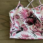 Senita Athletics Palm Merlot Ava Crop Top - Size S Photo 2