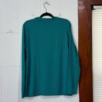 Zyia  Active Long Sleeve Perforated Top athletic turquoise Size 2X Photo 4