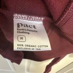 Pact Unisex Raisin Burgundy One For All Unisex Hoodie Size Medium Red Photo 5