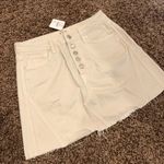Free People NWT Denim A-Line Skirt Photo 5