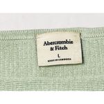 Abercrombie & Fitch Abercrombie & Fitch Ottoman Ribbed Cropped Sweater Tank Top LARGE Soft Girl Photo 1