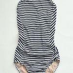 ALBION FIT Albion Weekender Stripe One Piece Swimsuit navy XS Photo 3