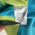 Marika Tek Womens Tank Top Blue Yellow Athletic Sleeveless Activewear Size L Photo 9