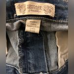 Vintage America Blues Judy Color Block Denim Skirt Photo 4