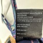 Ecote  Loose Fit Cropped Tank Top Striped Womans Size M Green Blue Photo 4