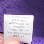 kim rogers Kim  Purple Button Front Blazer Photo 4