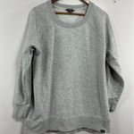 Eddie Bauer Womans  Pullover Long Sleeve Sweatshirt XL Gray Crew Neck Photo 0