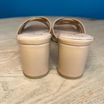 J. Adams New!  Nori Mule Sandal Slip On Block Heeled Vegan Patent Nude Women’s 11 Photo 2