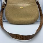 ERIC JAVITS straw tan shoulder bag Photo 15