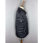 Martha Stewart Black Quilted Down Puffer Vest Cap Sleeves Zipper Womens Small Photo 3