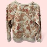 Studio Works Cute soft oatmeal pumpkin leaves print sweatshirt Photo 3
