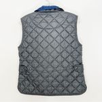 Coach  Quilted Gingham Vest in Loden Navy Size Small Photo 6