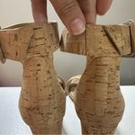 Diane Von Furstenberg  Ulrica Heel in Natural Cork Women’s size 7.5 ankle strap Photo 7