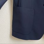Brooks Brothers Navy Wool Blend 3- Button Women’s Blazer Size 6 Photo 7