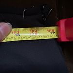 Gegrge Black Fit & Flare Long Skirt SZ 12 Zip On Side No Lining Good Con… Photo 6