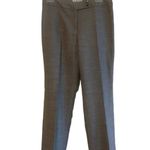 Pendleton Savvy Stretch Wool Blend Black Micro Tweed Dress Pants Trouser Sz 8 Photo 1