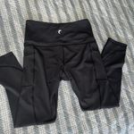 Zyia ‎ 6-8 women’s black leggings with pockets. Photo 1