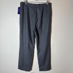 Pendleton NWT Vintage  100% Virgin Wool Gray Career Dress Pants Size 14 Photo 3