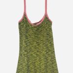 Free People  Women's Green and Pink Dress size Lg. Photo 3