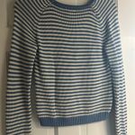 Forever 21 Blue And White Striped Sweater Photo 1