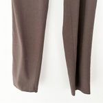 Eileen Fisher Brown High Rise Straight Leg Dress Pants | Medium Photo 5