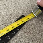 via spiga belt excellent cond XL can be made shorter Black Photo 3