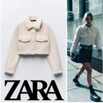 ZARA Sherpa Jacket Photo 1