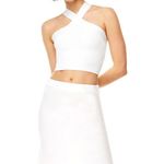 Aritzia Knit Criss Cross Cropped Tank Photo 1