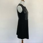 BCBGMAXAZRIA  Dress Small Black Back Zip Pockets Photo 3