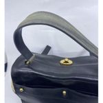 Saint Laurent Muse Two Ysl Embossed Rive Gauge Greenblack Leather Should… Photo 1