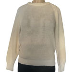 st. john's bay Vintage St. John’s Bay Cream Knit Pullover Sweater Women’s M Acrylic Photo 0