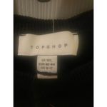 Topshop  Black Sleeveless CropTop, ribbed knit, A15 Photo 1